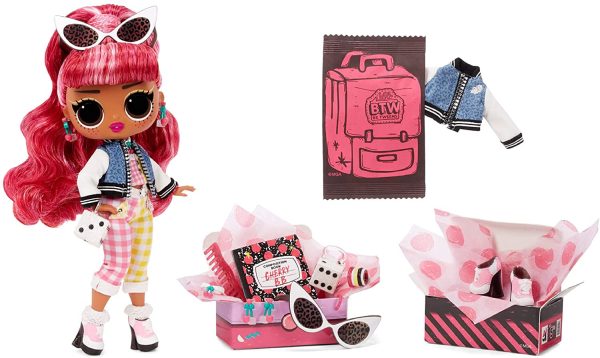 LOL Surprise Poupée Tweens ??Découvrez 15 Surprises ??Contient des tenues, des accessoires, 1 brosse à cheveux, 1 cintre, 1 socle & +- Idéal pour les enfants - Cherry B.B. – Image 6