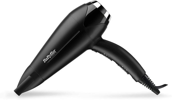 BaByliss Sèche-cheveux Turbo Smooth 2200 avec Technologie Ionique et Céramique D572DE – Image 4