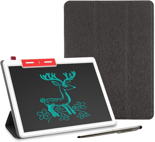 BECROWMEU Tablette d'écriture LCD de 25,4 cm avec stylo sans pile, idéale pour les enfants, les adultes, la maison, l'école, le bureau – Image 5