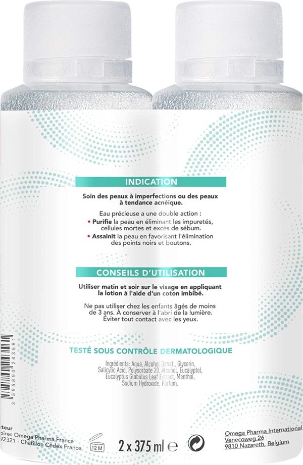 ??Clearskin Lotion Purifiante 375ml x2 | Purifie la Peau ??Resserre les Pores ??Nettoie la Peau ??Élimine les Impuretés ??Peaux à Tendance Acnéique – Image 2