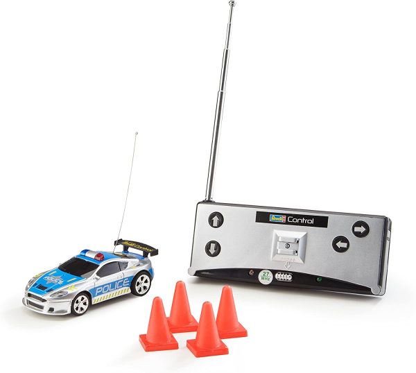 Revell Control - Mini RC Voiture de Police radiocommandé, 23559, Blanc – Image 2