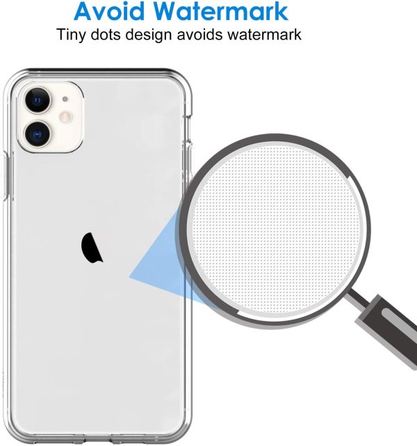 Coque Compatible avec iPhone 11 (2019) 6,1", Shock-Absorption et Anti-Rayures, Housse Transparente Antichoc (HD Clair) – Image 4