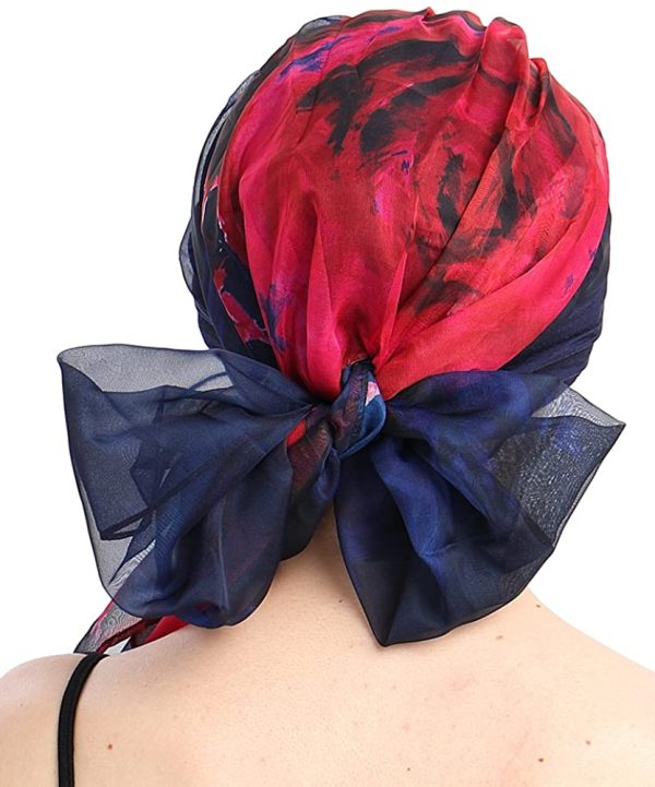 FocusCare la chimio turban pour les femmes cancer confortable tissu coiffure en bambou – Image 7