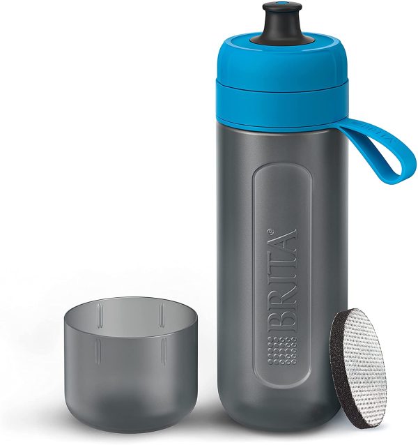 BRITA Gourde filtrante active bleue - 1 filtre MicroDisc inclus – Image 2