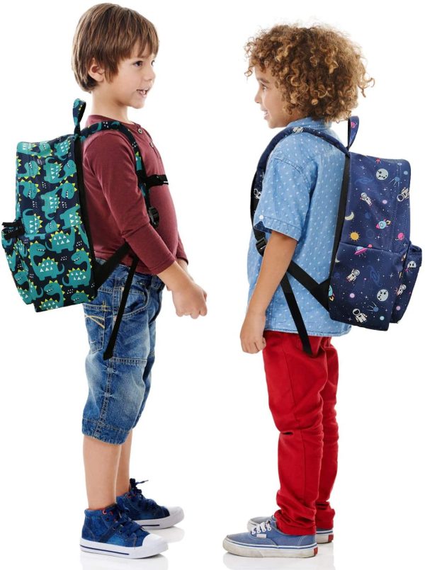 Gonex Sac à Dos Enfant Garçon Dinausaure Cartable Scolaire Maternelle en Toile Ultra léger – Image 6