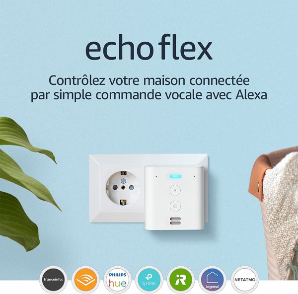 Echo Flex, Contrôlez les appareils connectés par simple commande vocale avec Alexa – Image 2